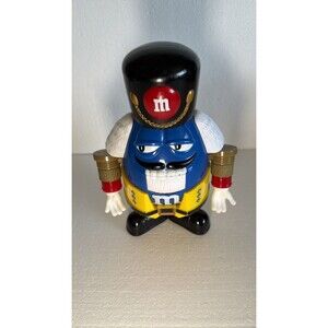 M&M Blue Nutcracker Limited Holiday Edition Candy Dispenser,Original.